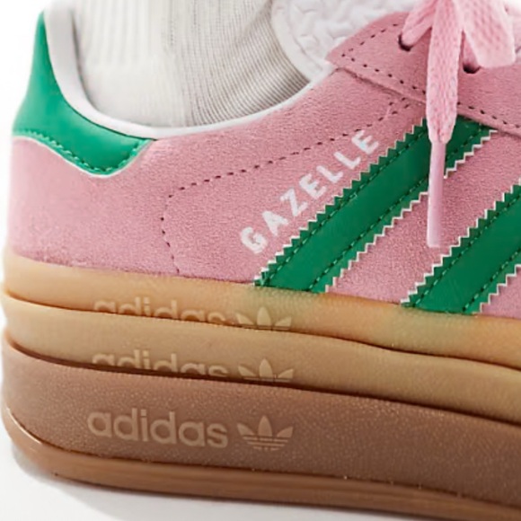 NWT [Adidas] Gazelle Bold Suede Sneakers Tennis Shoes Women’s 5.5 / Men’s 4.5 - Picture 8 of 16